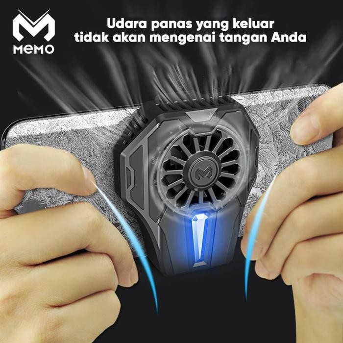 Memo DL01 Cooler HP Gaming Fan Kipas Pendingin HP Cooling DL-01 DL 01