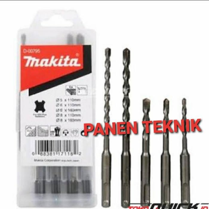 Mata bor SDS plus Makita set