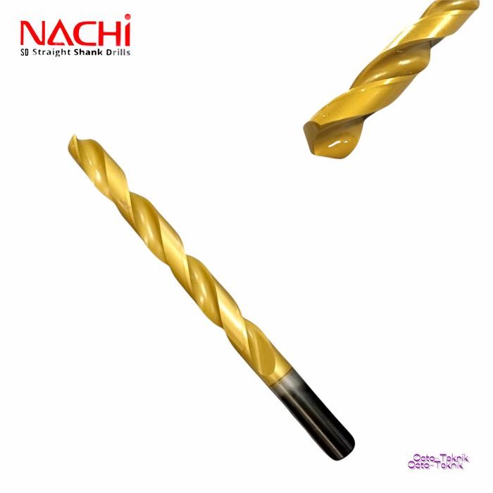 mata bor nachi coating ukuran 11.2mm, 12.2mm, 12.5mm untuk Stainless