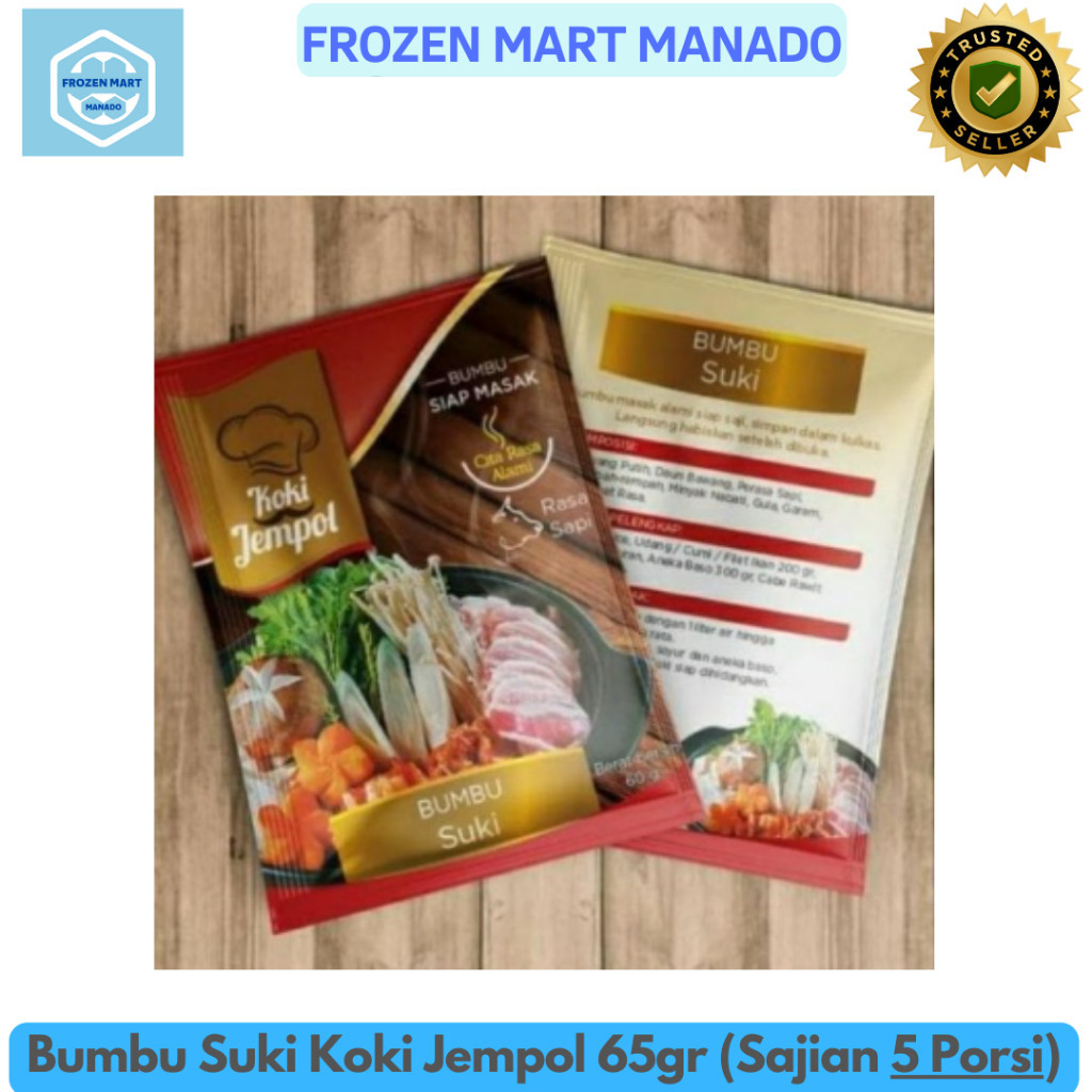 

Bumbu Suki Koki Jempol 65gr (Sajian 5 Porsi) - Frozen Food Tomohon