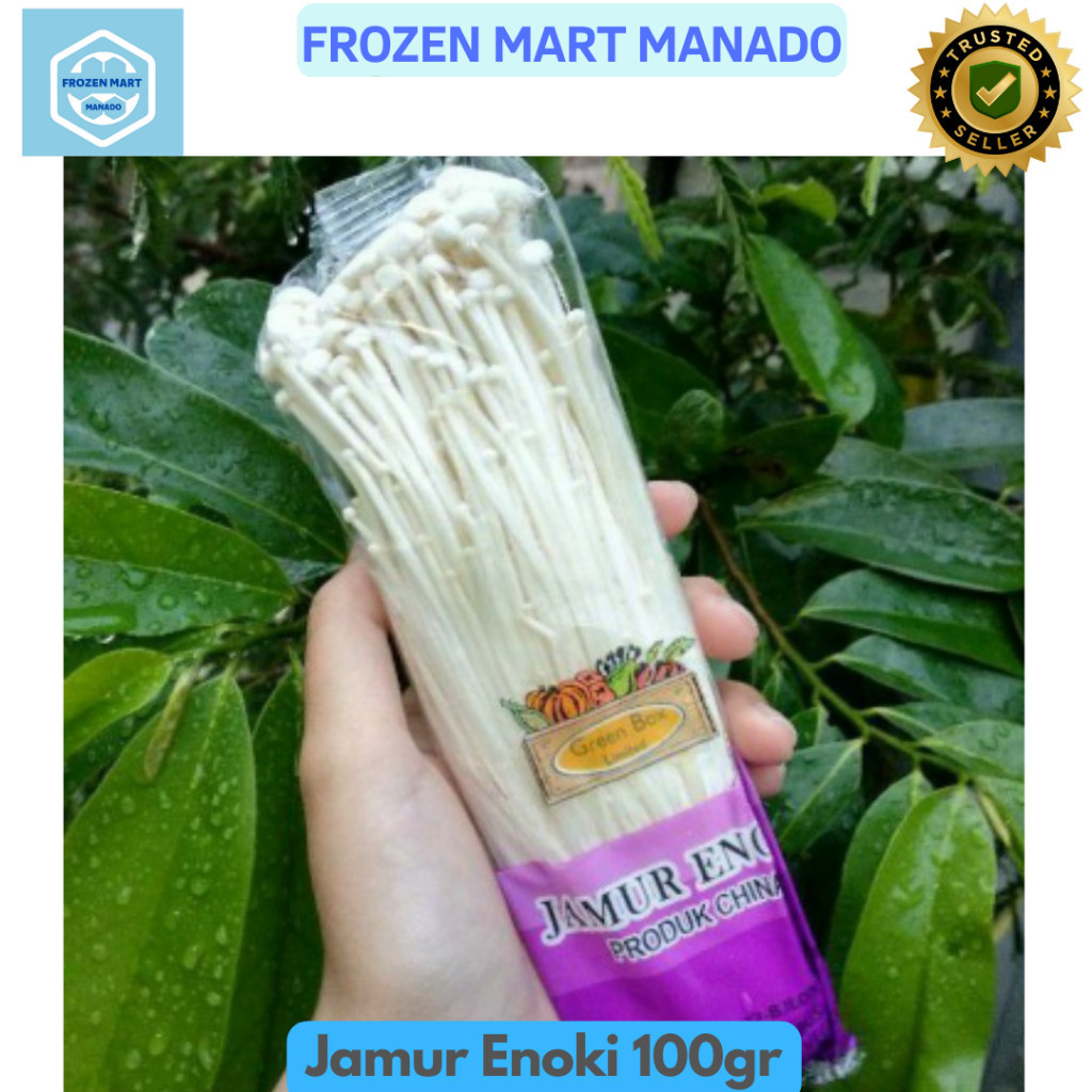 

Jamur Enoki 100gr - Frozen Food Tomohon