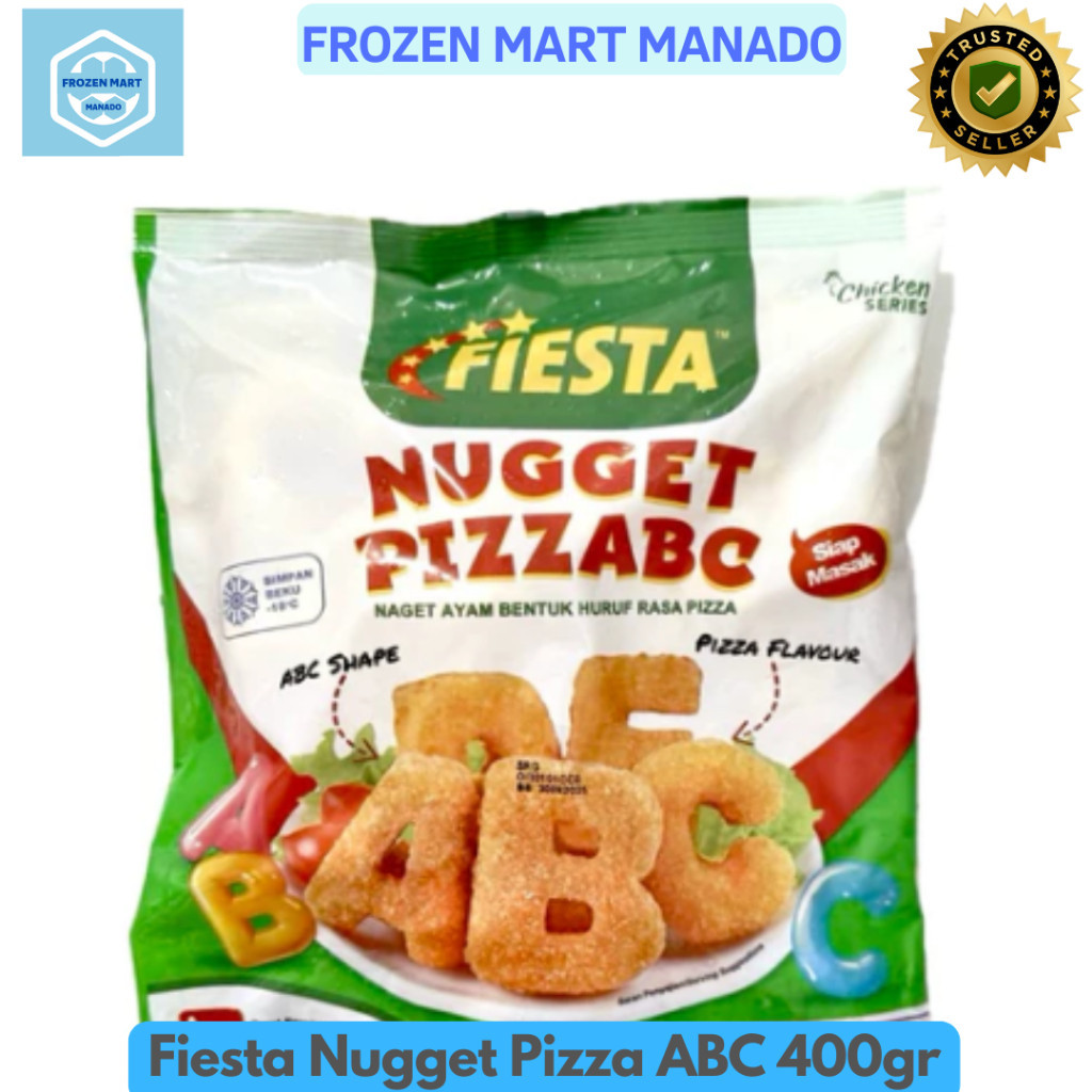 

Fiesta Nugget Pizza ABC 400gr - Frozen Food Tomohon