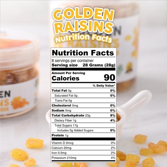 

Kismis Golden Raisins Premium Organik Original 100% Raisin New