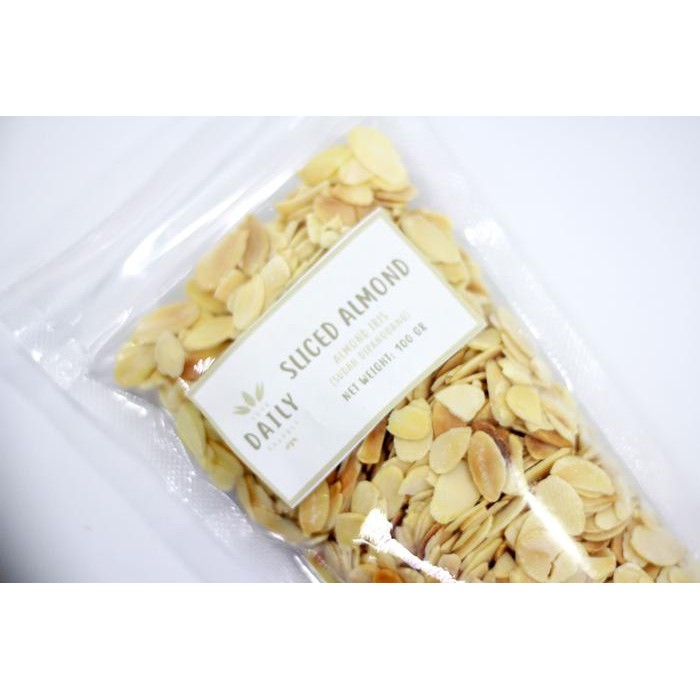 

Almond Slice 100 gr Roasted Kacang Almond Iris Panggang New