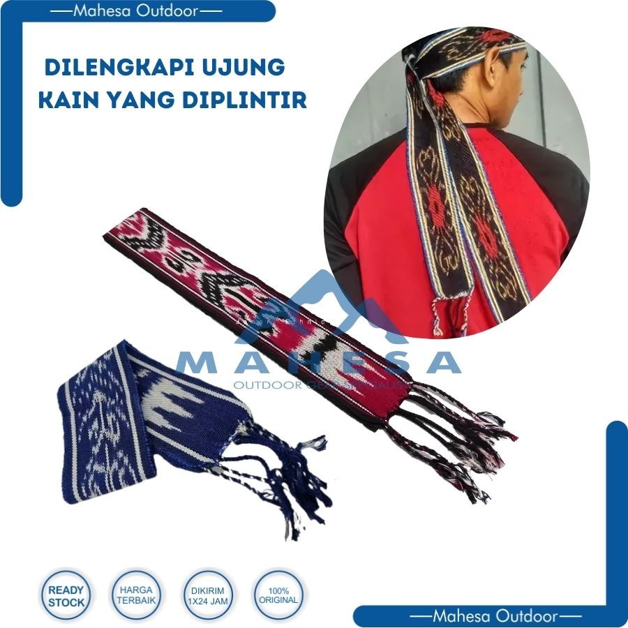 Kain Tenun Ikat Kepala Motif Batik Nusantara Desa Sade Lombok Original