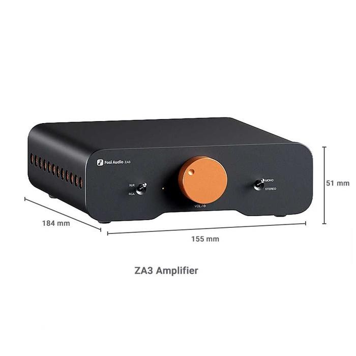 Fosi Audio Za3 Class D Compact Desktop Power Amplifier