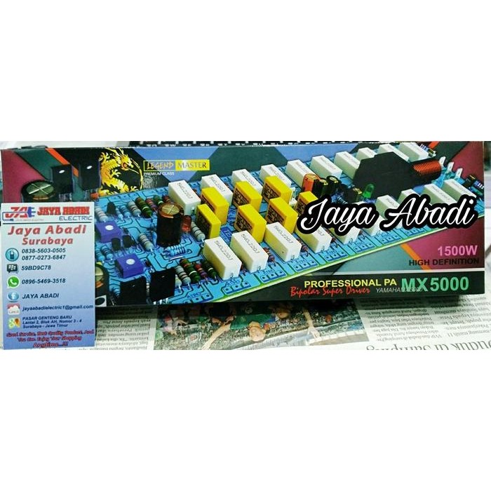 Kit Power Amplifier Yamaha Mx 5000 (Bipolar)