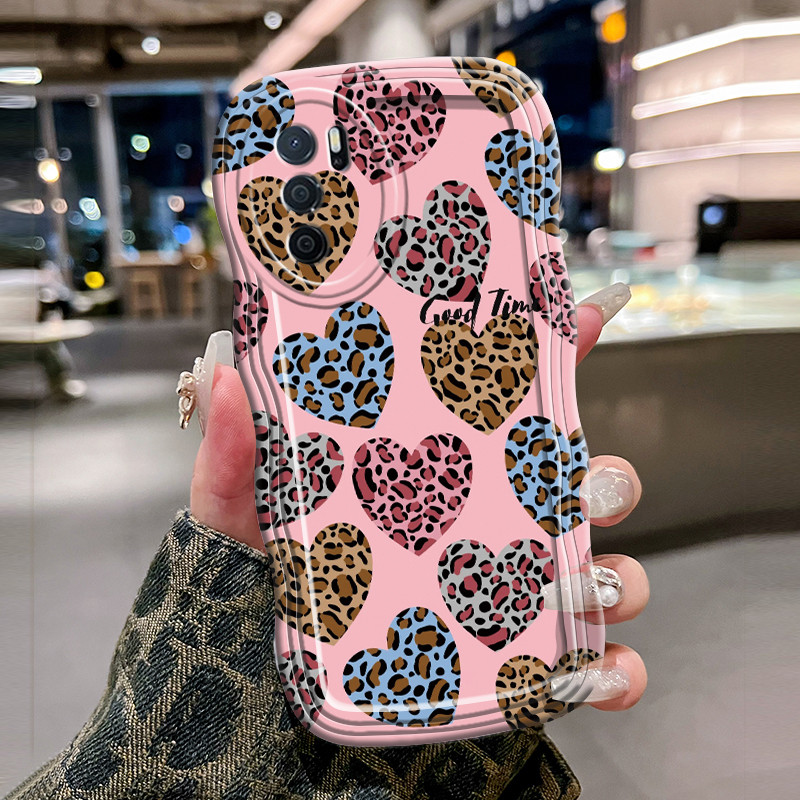 Casing Hp Untuk OPPO A16 A16s A16K A16E A54s Case Casing Softcase motif Zebra Kesing gelombang baru 