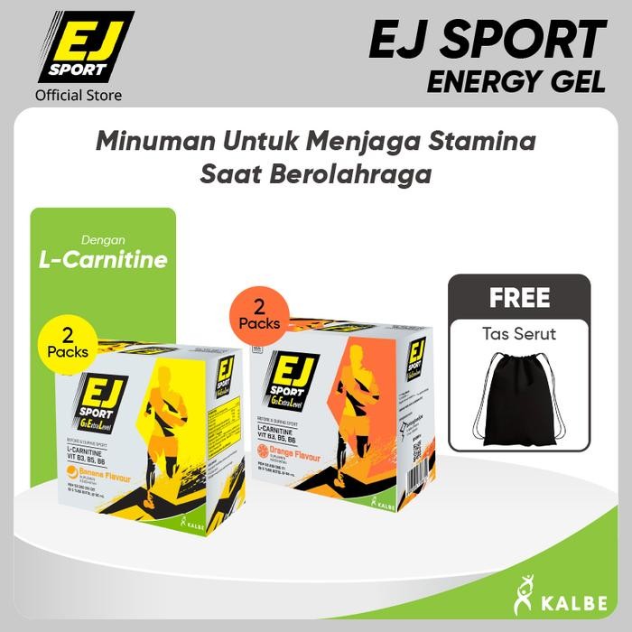 

Tjia Wu - Ej Sport Banana Isi 2 + Orange Isi 2 - Energy Gel + - Jersey