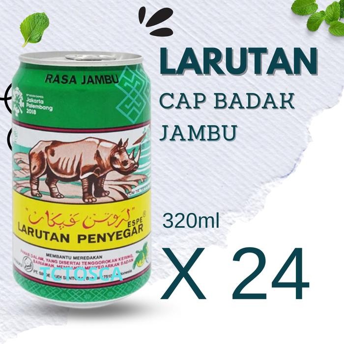 

Tjia Wu - Larutan Penyegar Cap Badak Kaleng Isi 24X320 Ml