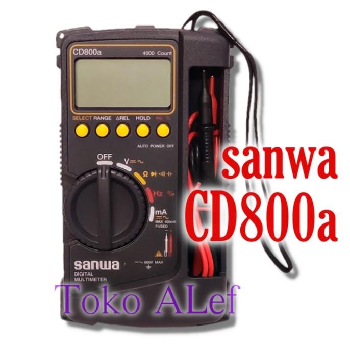 avometer digital sanwa cd800a avo meter cd 800 auto cd800