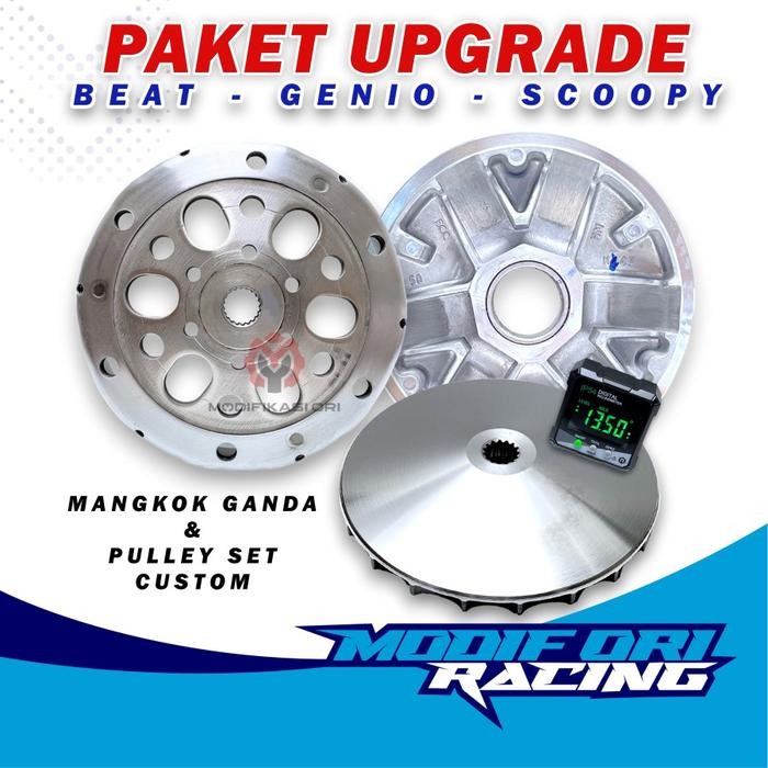 Paket Cvt Genio Kampas Ganda Honda Beat 2020 Upgrade Cvt Honda Genio