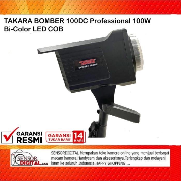 Takara Bomber 100DC fessional 100 DC Video LED Light Lampu Studio - Unit only