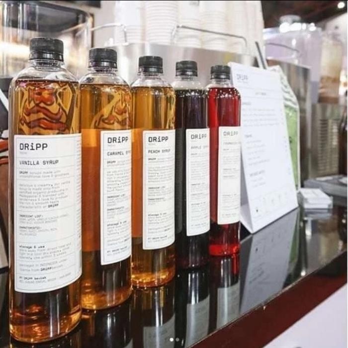 

Tjia Wu - Dripp Syrup Vanila 760 Ml - Syrup Premium Ala Cafe