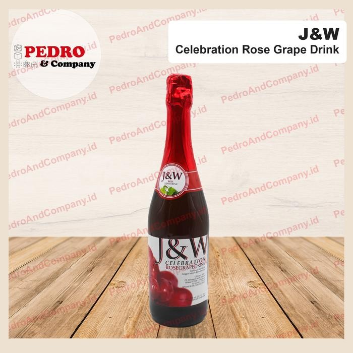 

Tjia Wu - J&W Celebration Rose Grape Drink Buah Anggur 750 Ml