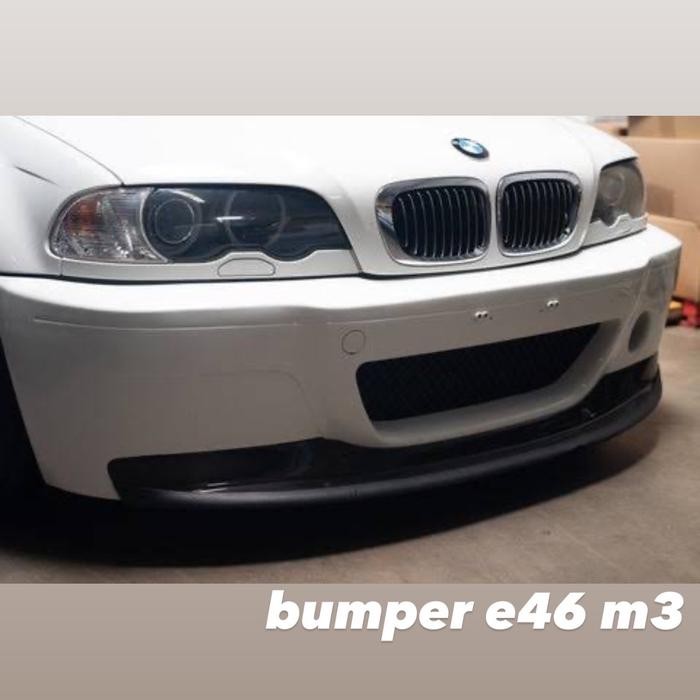 bumper depan bmw e46 m3 sudah termasuk lips