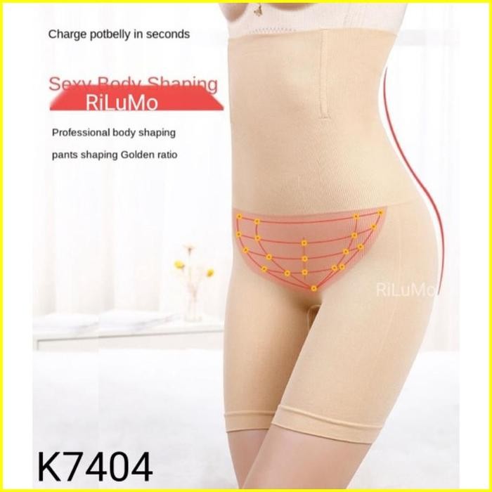Rilumo Korset Celana 5Xl 6Xl High Waist Jumbo Big Size Besar Import Pe