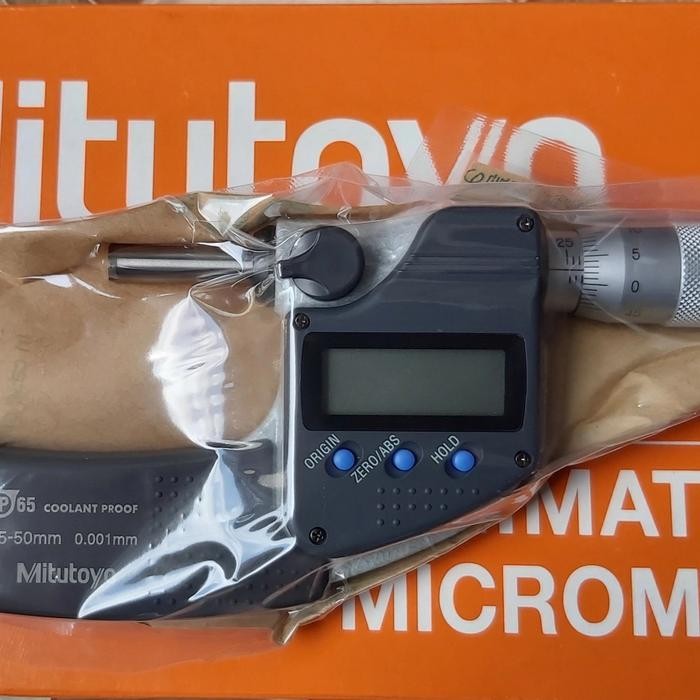 Digital micrometer mitutoyo 25 to 50