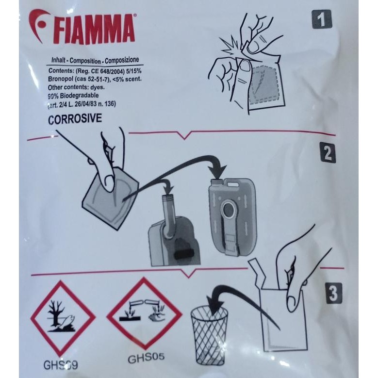 OBAT ANTI BAU CHEMICAL UNTUK TOILET PORTABLE MANULA CAMPING CAMPERVAN