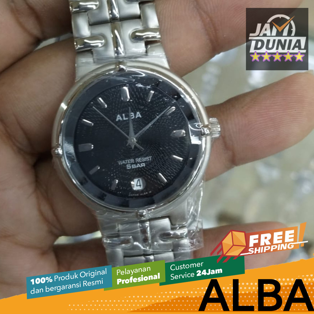 JAM TANGAN ANALOG ALBA ORIGINAL ALBA JAM ALBA STAINLESS STEEL ALAXDL81 ALBA ALAXDL81X1 ALAX JAM ALBA