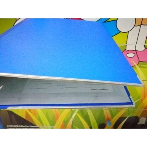 

Ordner Bindex/Index / Ordner Ukuran Folio F4 / Hitam-Biru
