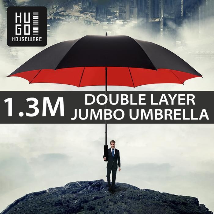 Payung Besar Golf Fiber Otomatis HUGO