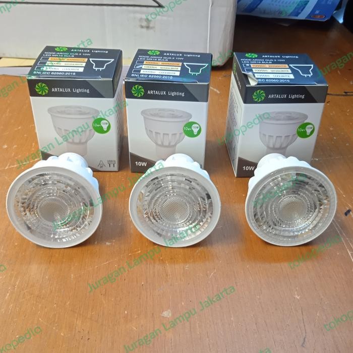 Lampu Mr16 10W Artalux Lampu Led Tusuk Mr16 10 Watt Gu5.3