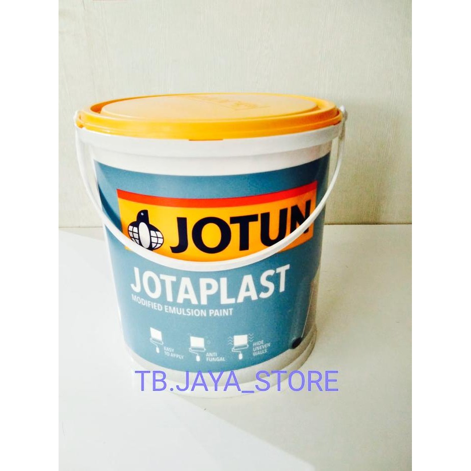 BEST SELLER JOTUN JOTAPLAST NEW WHITE / CAT TEMBOK INTERIOR / JOTUN WHITE 5 KG