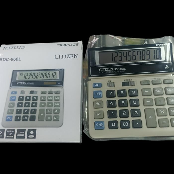 

Kalkulator Citizen Sdc-868