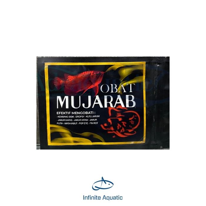 OBAT MUJARAB ARWANA 5 GRAM IKAN KEMBANG SISIK DROPSY KUTU JARUM JAMUR MATA KABUT