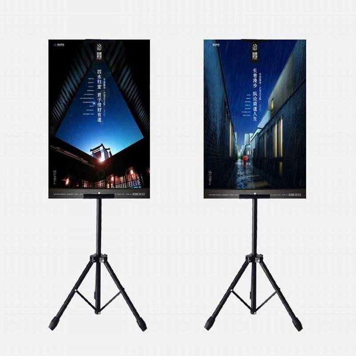 

Stand Tiang Banner Promosi Telescopic Tripod Iklan Fc-281223