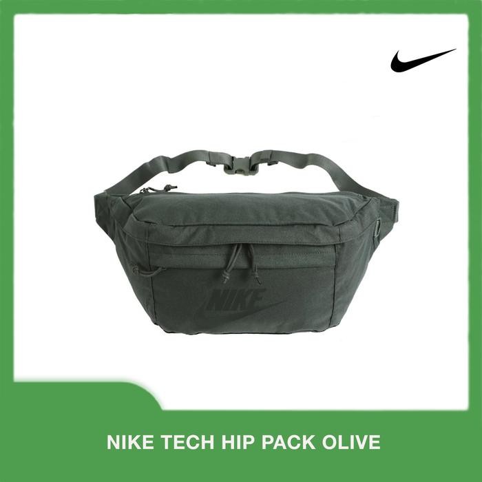 BEST SELLER Nike Tech Hip Pack Olive Green 100% original
