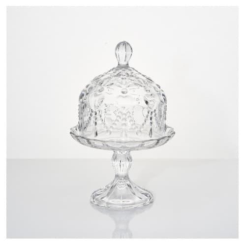 TEMPAT KUE BERTUTUP / CAKE STAND / PIRING SAJI / CAKE TIER + TUTUP