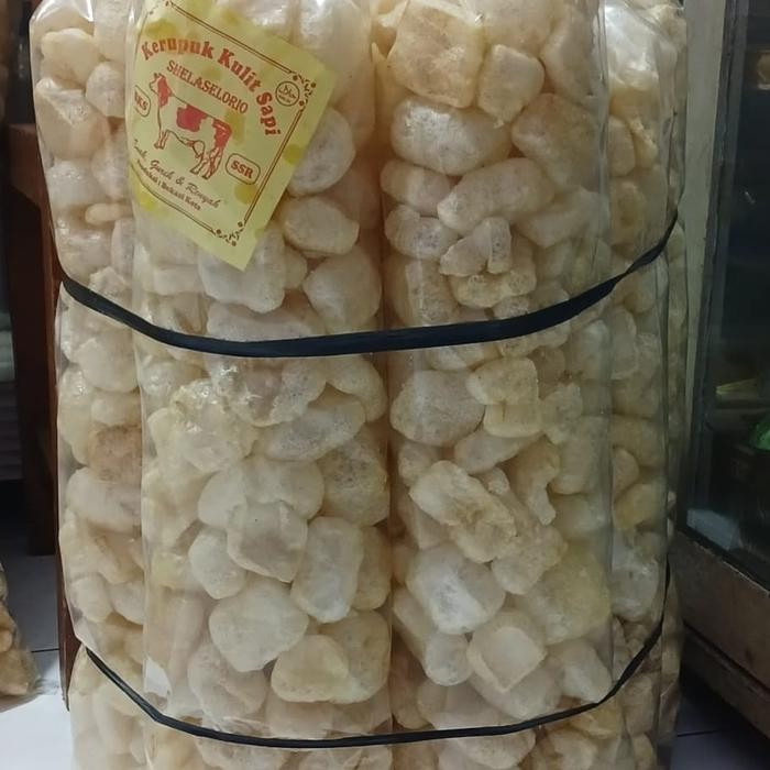 

SALE !!! KERUPUK KULIT HALAL/KERUPUK JANGEK/RAMBAK SAPI ISI 250 GRAM READYY