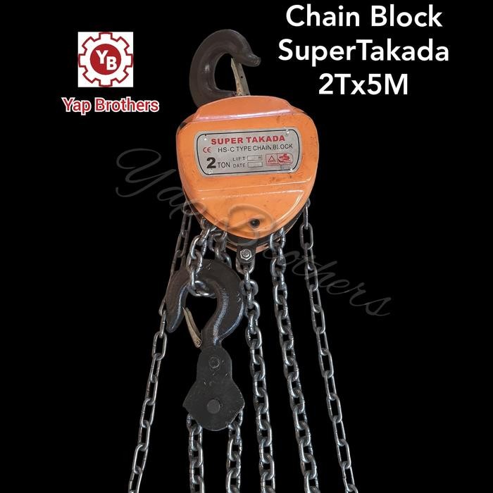Katrol / Chain Block 2Tx5M "Super Takada"