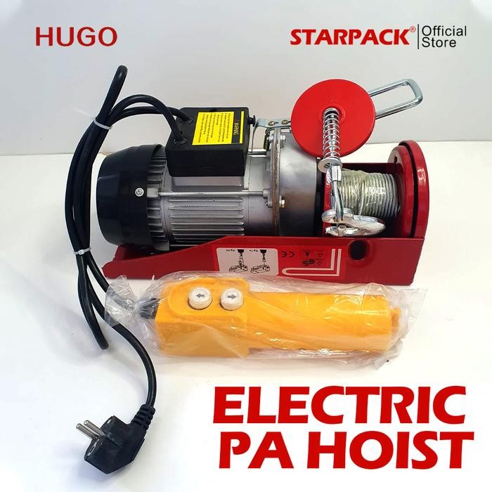 HUGO - ELECTRIC HOIST / MINI HOIST / PA HOIST - PA200 / PA300 / PA800 / PA1000