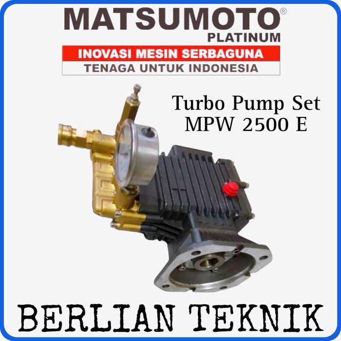 Pompa Pump Set Jet Cleaner Sprayer Matsumoto MPW 2 E