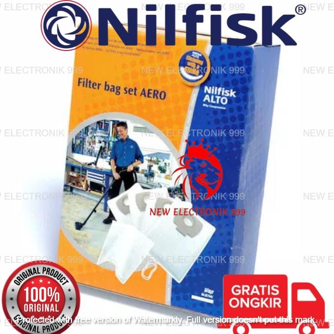 NILFISK FILTER BAG VACUUM CLEANER NILFISK AERO 4PCS