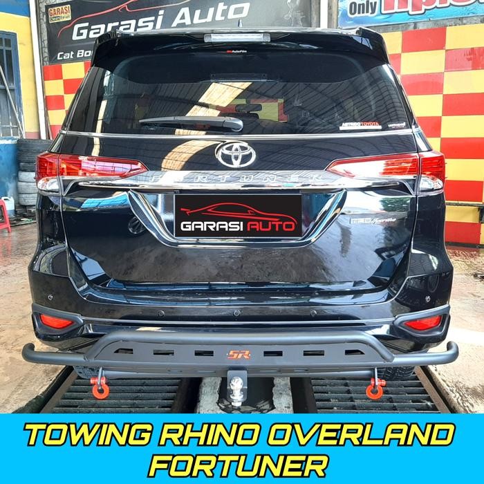 PREMIUM Towing Bumper Belakang All New Fortuner VRZ Tanduk Guard Overland Besi