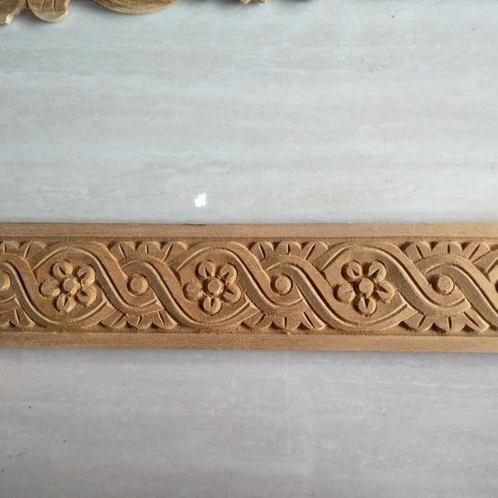 PREMIUM lis ukiran tambang kayu jati