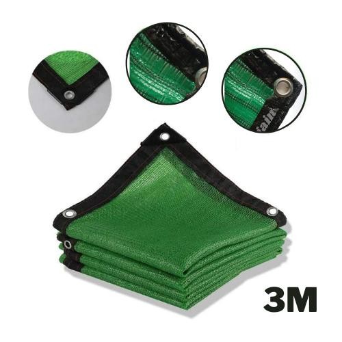 PREMIUM Paranet Tanaman Hijau Lebar 3 Meter Nylon Perlengkapan Peneduh Taman M