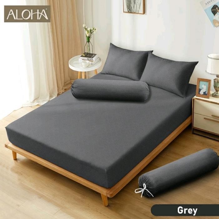 PREMIUM Sprei aloha 180x200 polos Jacquard embos/ sprei aloha polos embos