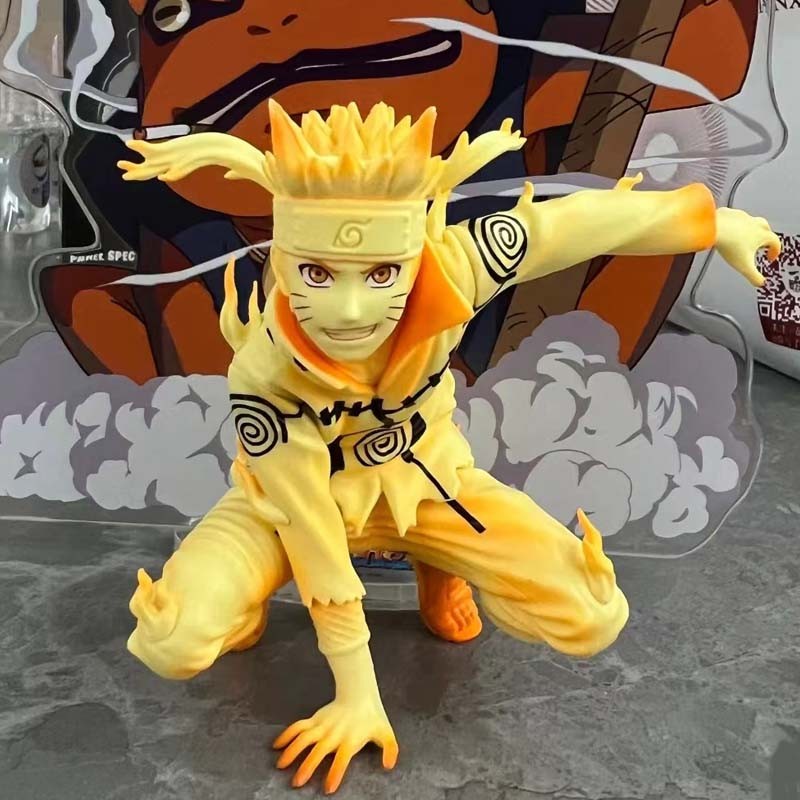 Anime Naruto Shippuden Figures Gk Uzumaki Naruto Action Figures 10Cm Pvc Model Collection Periphery