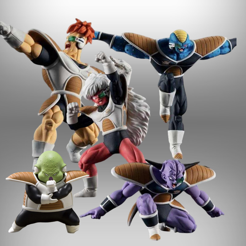 Dragon Ball Figures Ginyu Force Figure Jeice Ginyu Guldo Recoom Burter Figure Pvc Statue Figurine