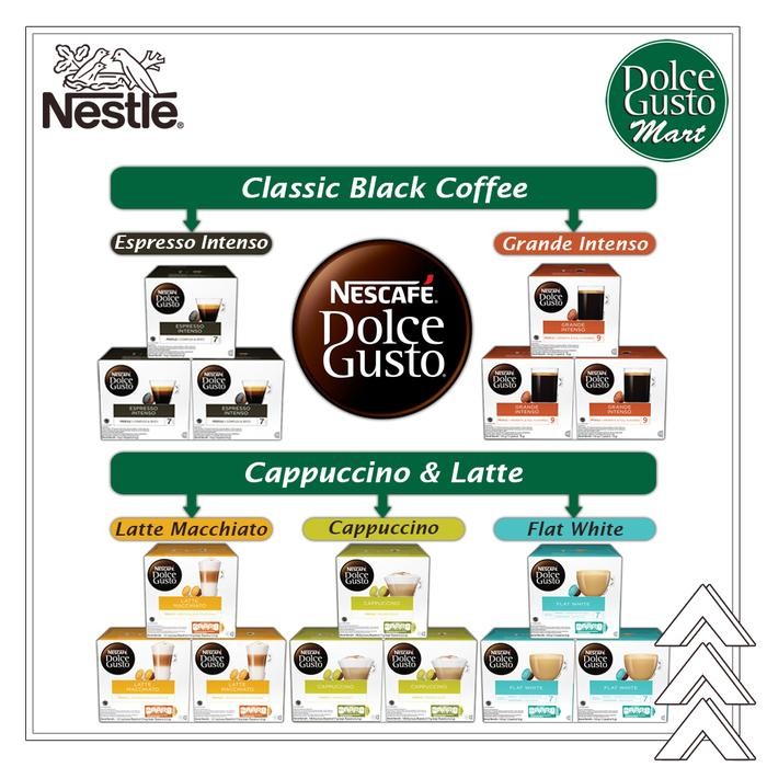 

Capsule Nescafe Dolce Gusto NDG 3 Box All Varian Rasa Original Nestle
