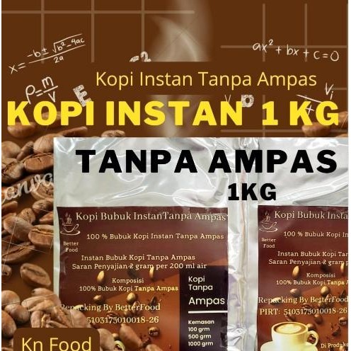 

kopi Instant Espresso Tanpa Ampas 1KG Spray Dried Coffee