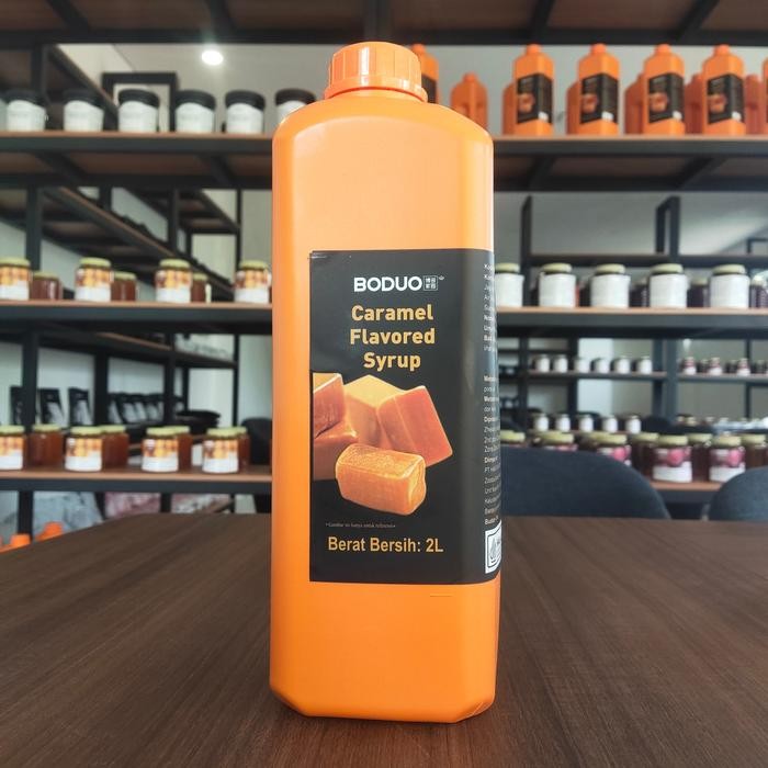 

Boduo Caramel Flavored Syrup - Caramel Concentrated sirup 2 liter