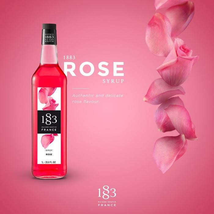 

Rose Syrup Maison Routin 1883 France 1 Liter