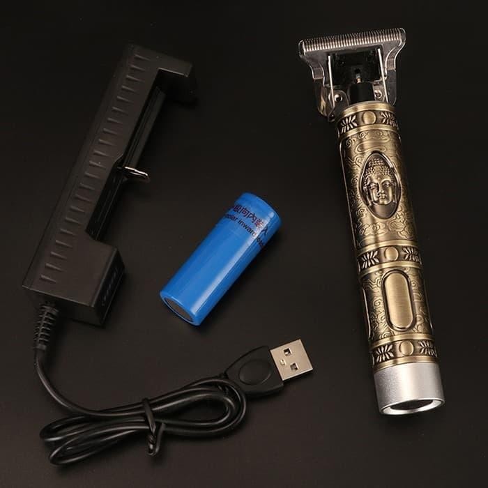 PROMO / TERMURAH mesin cukur rambut kemei km 1974A alat cukur rambut ukiran TERBAIK