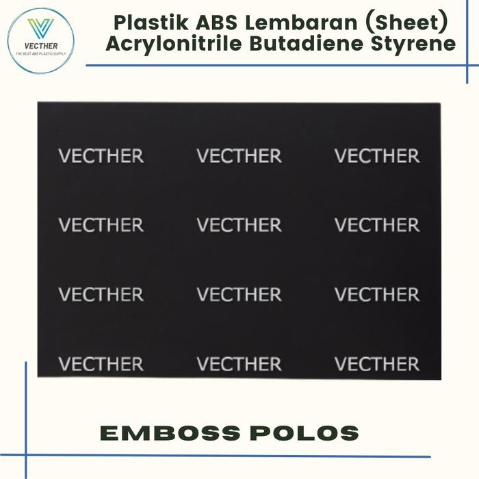 PREMIUM Plastik ABS Lembaran / ABS Plastic Sheet (3.3mm) / 100cmx100cm